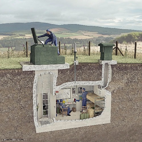 Broadway Tower Bunker cross section