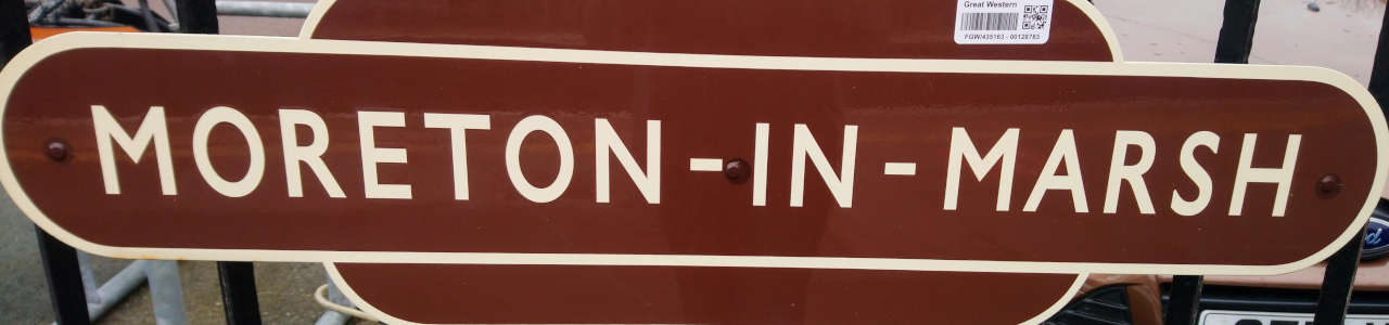 Make sure your accommodation in Moreton-in-Marsh is near the train station - because that's where we start and end our tours!