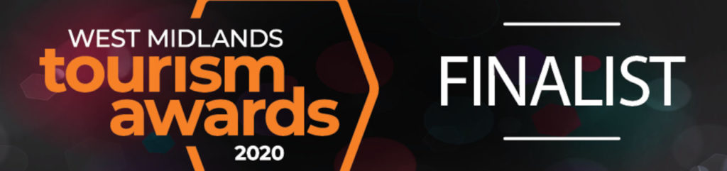 West Midlands Tourism Awards finalist logo