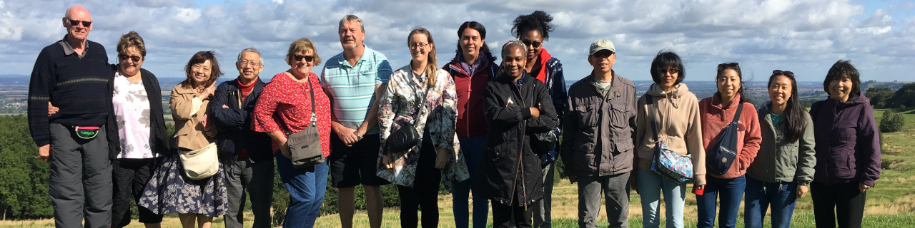 A Go Cotswolds tour group exploring the Cotswolds from Stratford upon Avon