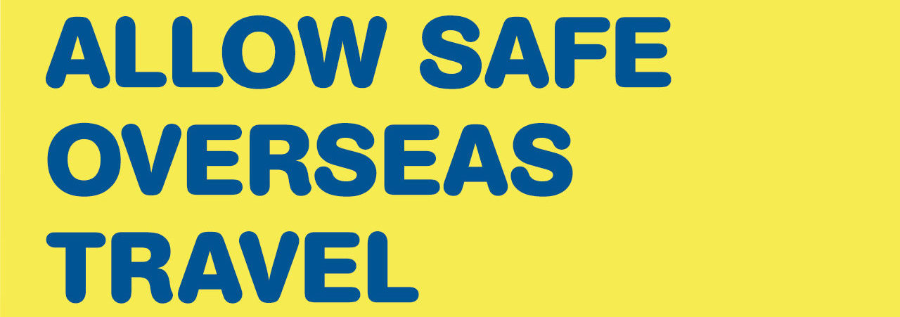 We're calling on Government to allow safe overseas travel on Travel Day of Action