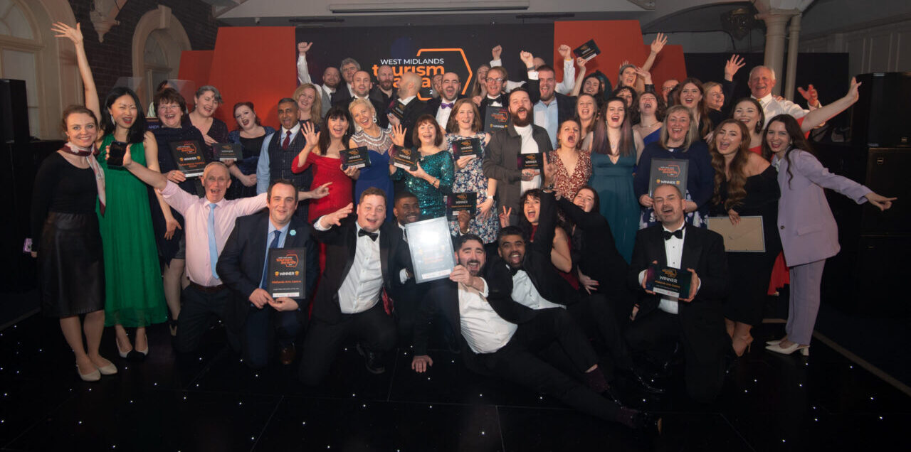 All of the winners at the West Midlands Tourism Awards 2023