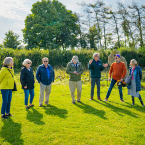 Secret Cotswolds tour group visits the mysterious Rollright stones