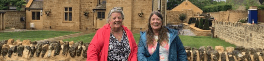 Linda and Joy - ambassadors for senior travel in the Cotswolds